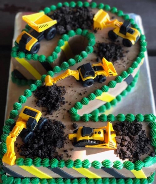 Trucks Cake