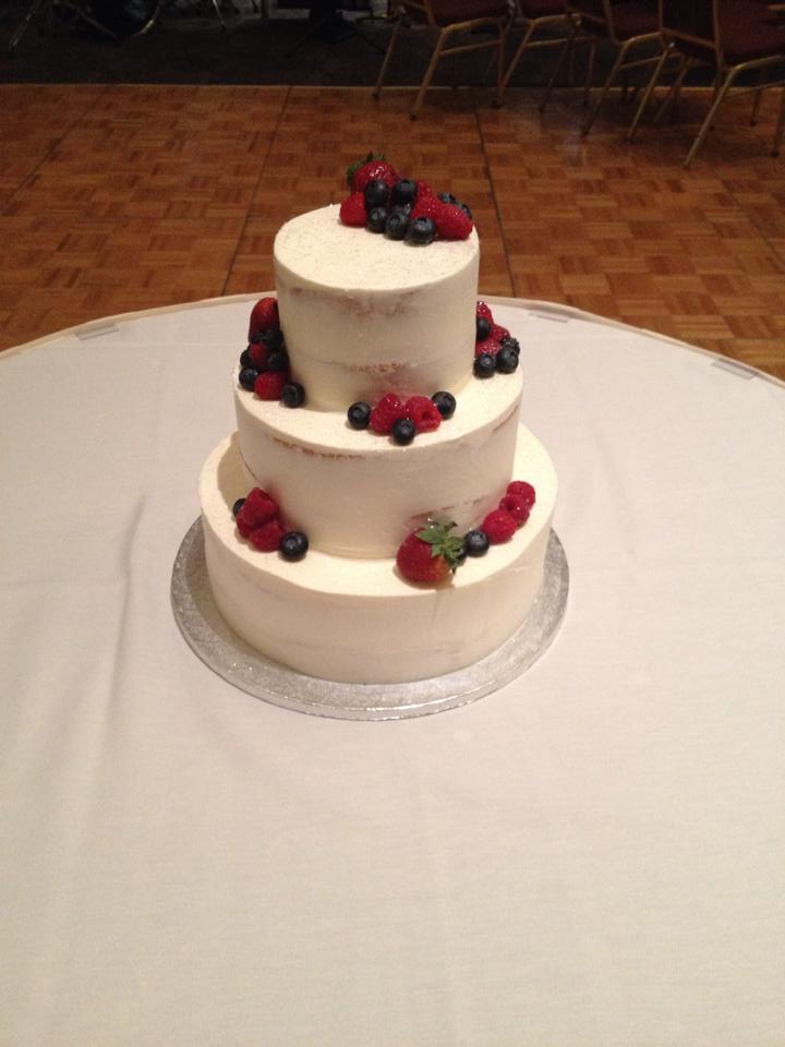 Berry Wedding Cake