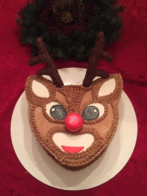 Rudolph Cake